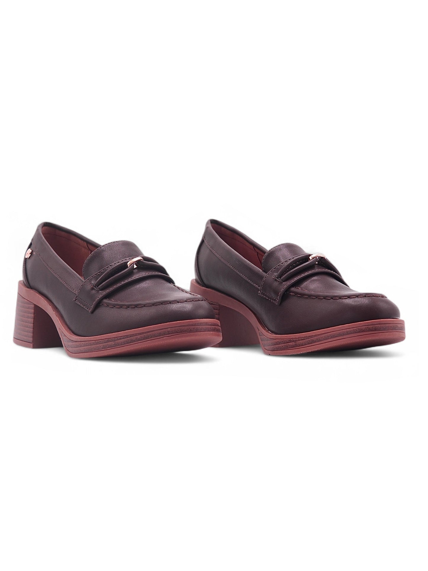 14000 - Mocasines de Tacón Grueso