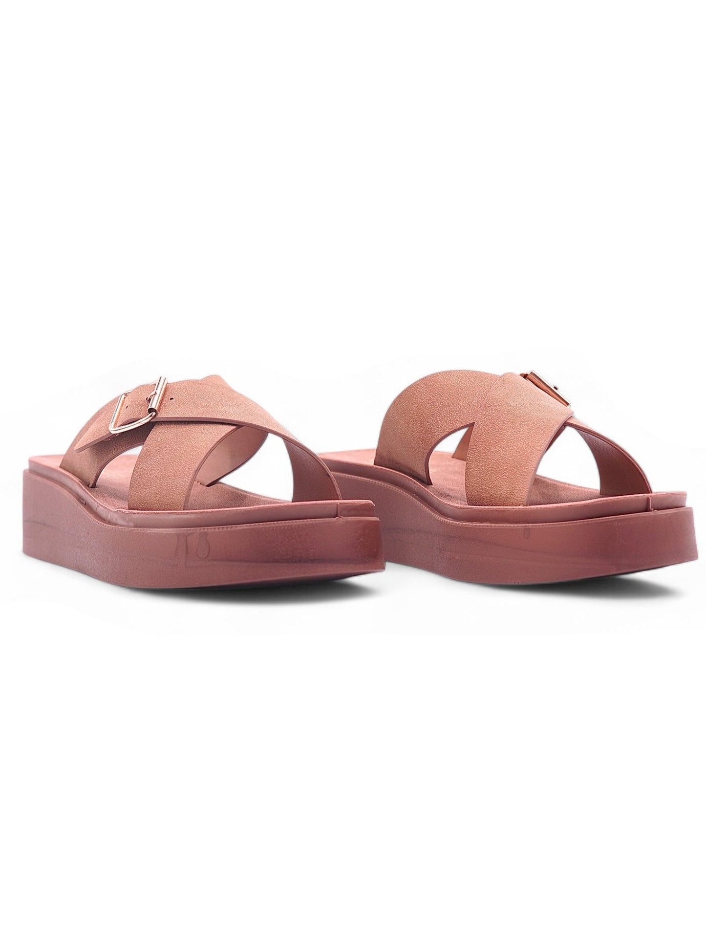14087 - Sandalias con Plataforma y Hebilla