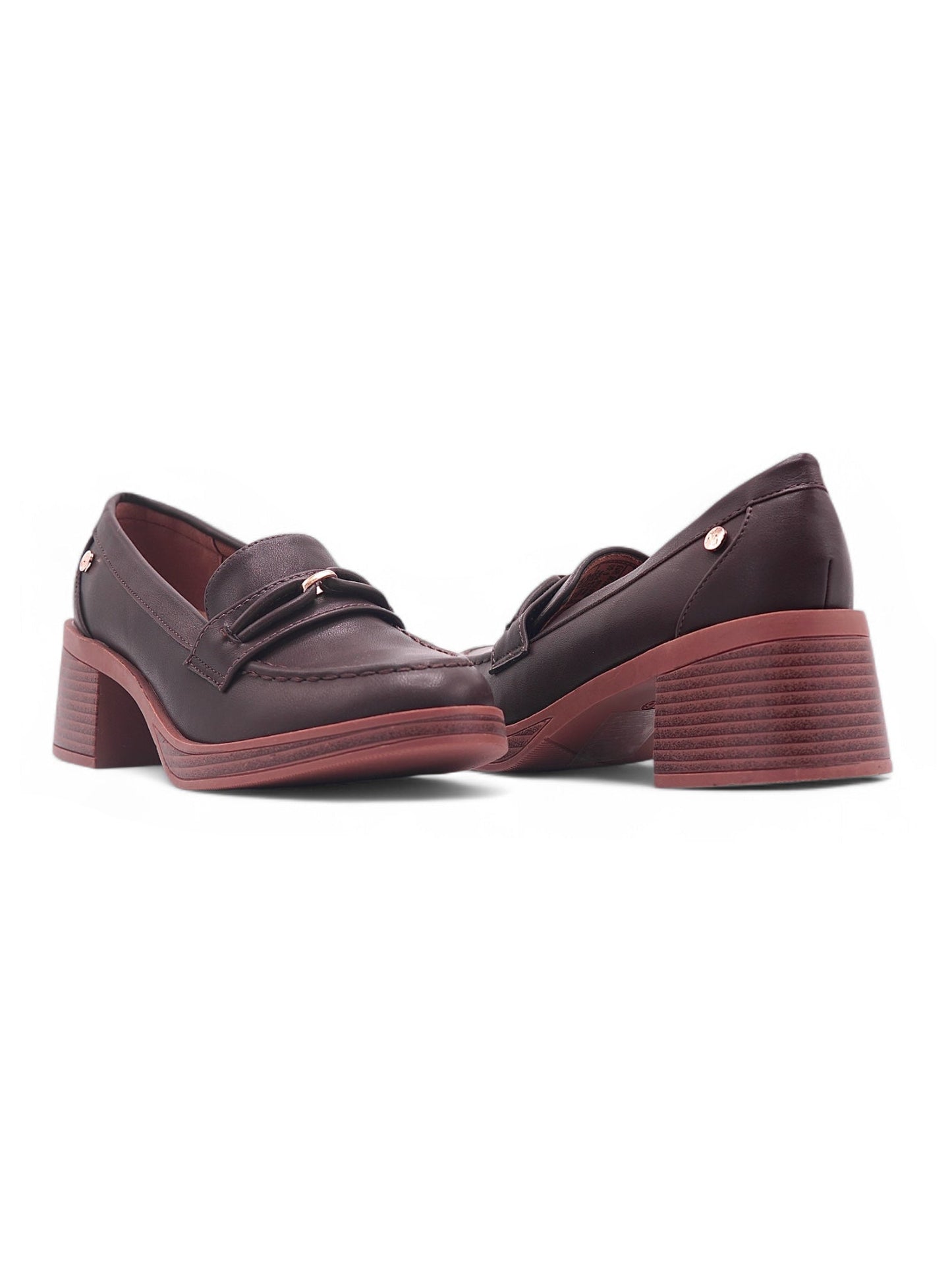 14000 - Mocasines de Tacón Grueso