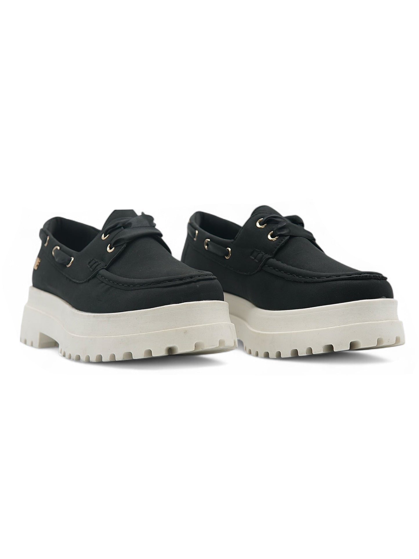 14065-Zapatos Náuticos con Plataforma Chunky