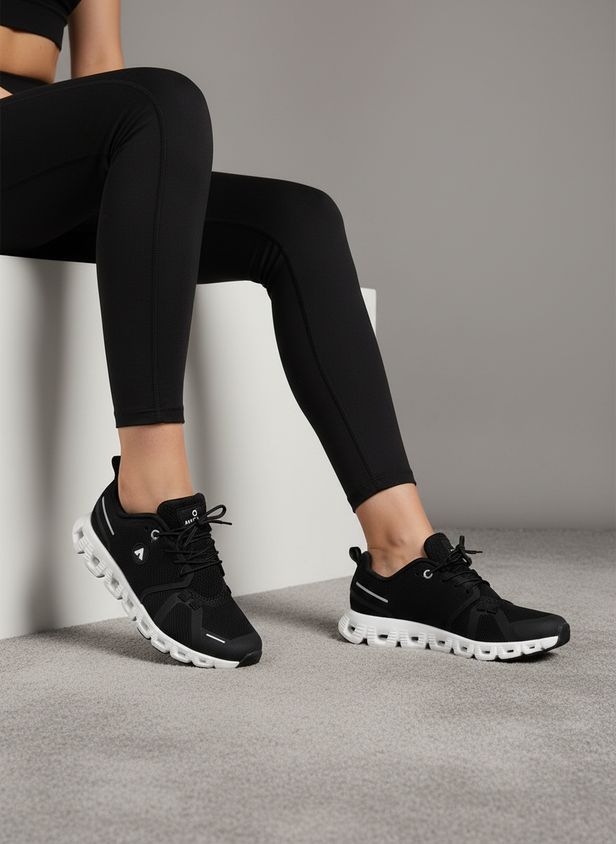 Tenis Deportivos AirFlex 14291 Amortiguación Avanzada Con Cavidades De Aire Y Suela Blanca