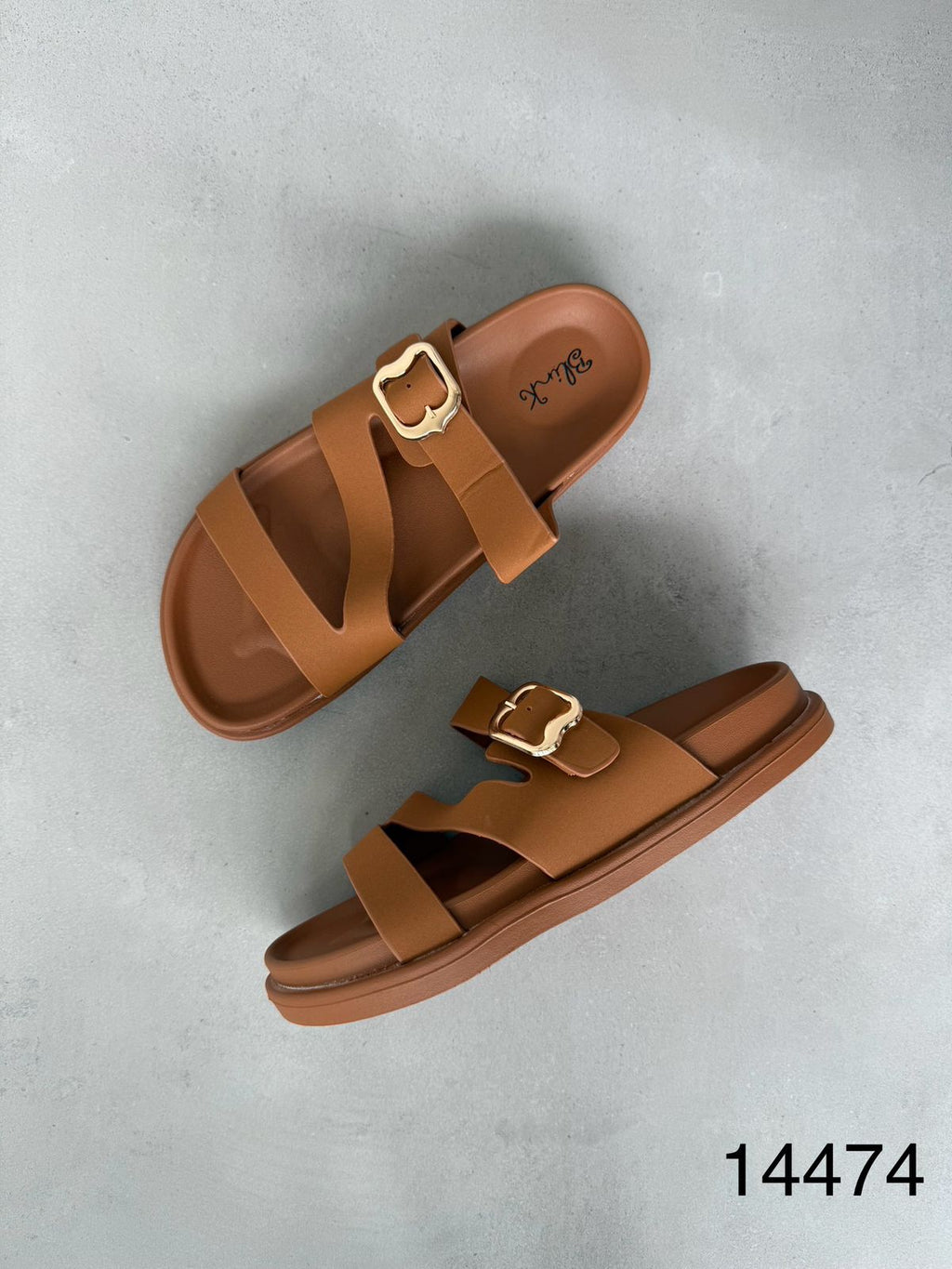 Sandalias Camel Hebilla Dorada Cruzadas 14474 Confort Excepcional Y Frescura En Cada Paso