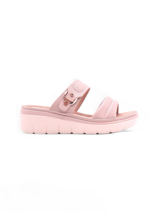 14031-Sandalias con Plataforma y Detalle Metálico