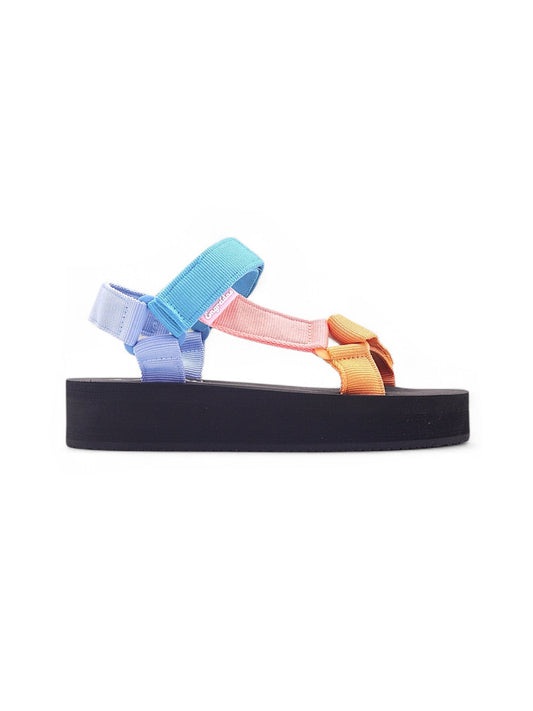 14056 - Sandalias Multicolor con Plataforma