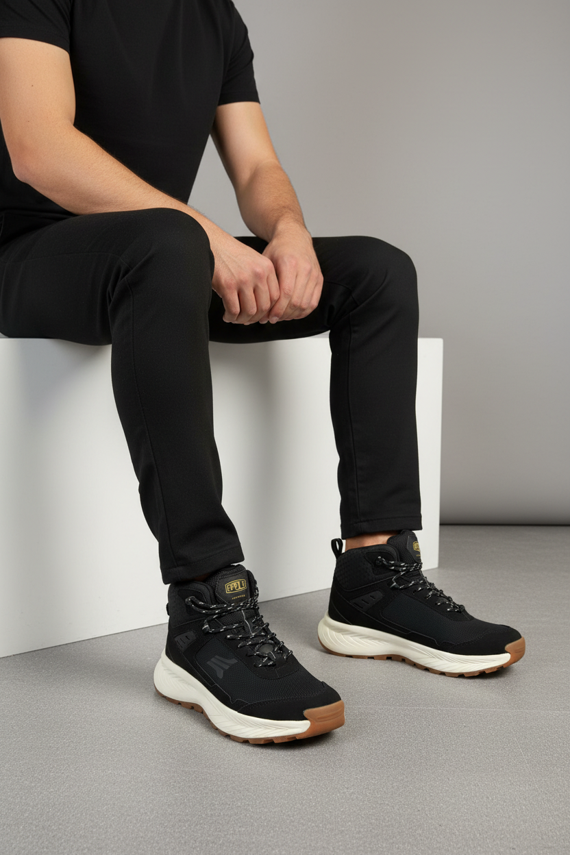 Zapato Slip On En Acabado Negro Sin Cordones Con Interior Suave Y Plantilla Acolchada 14636