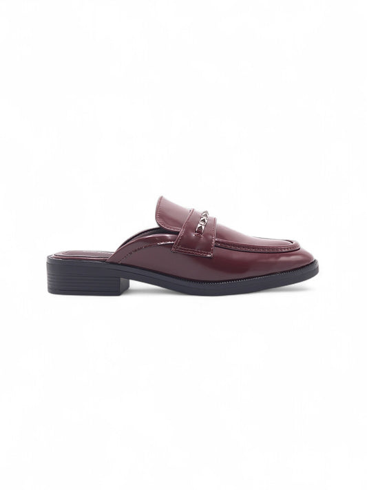 14075-Zuecos Tipo Mocasín para Mujer