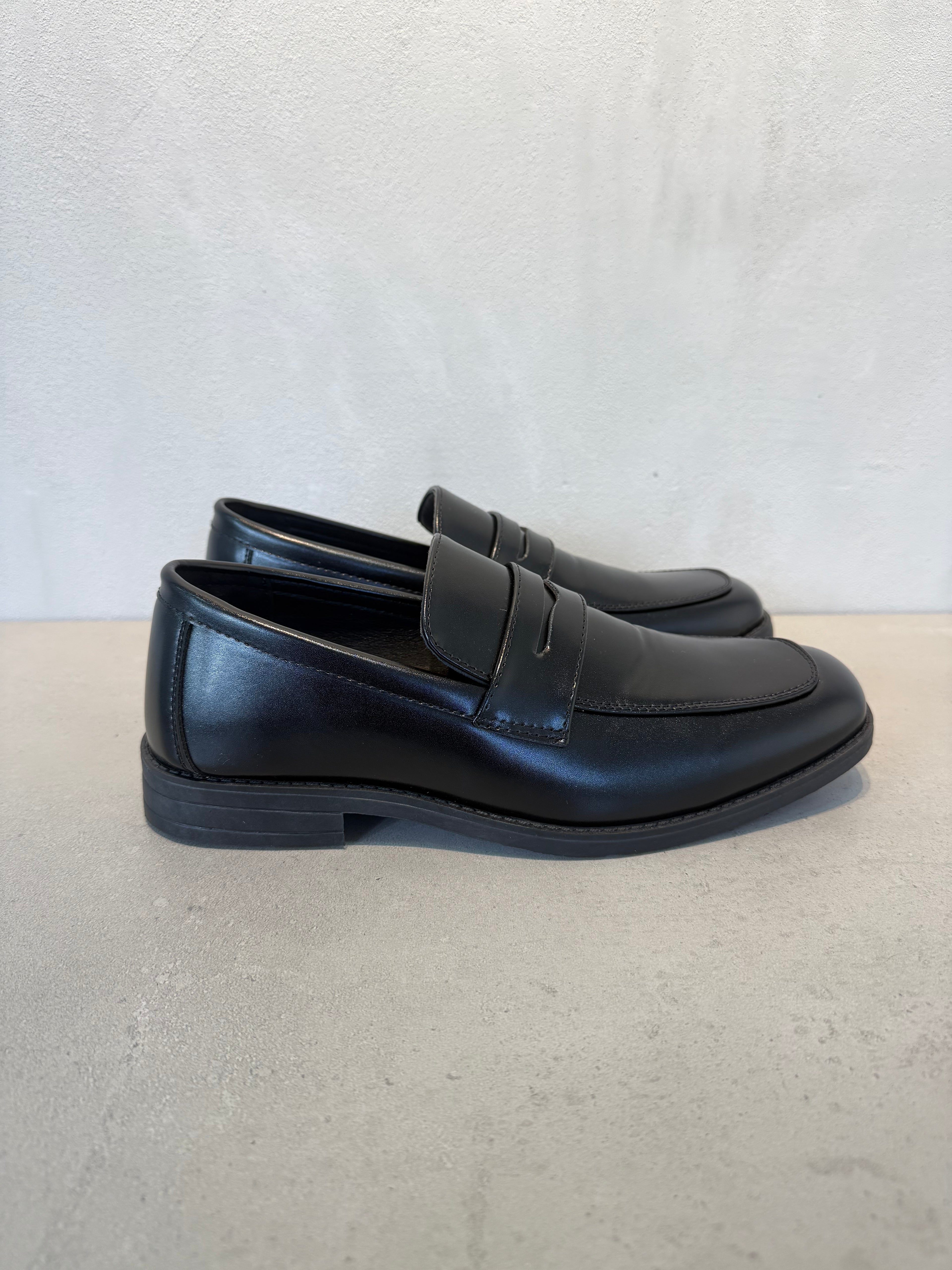 Zapato Casual De Cordones En Piel Negra Con Plantilla Acolchada Y Entresuela Ligera – 14101
