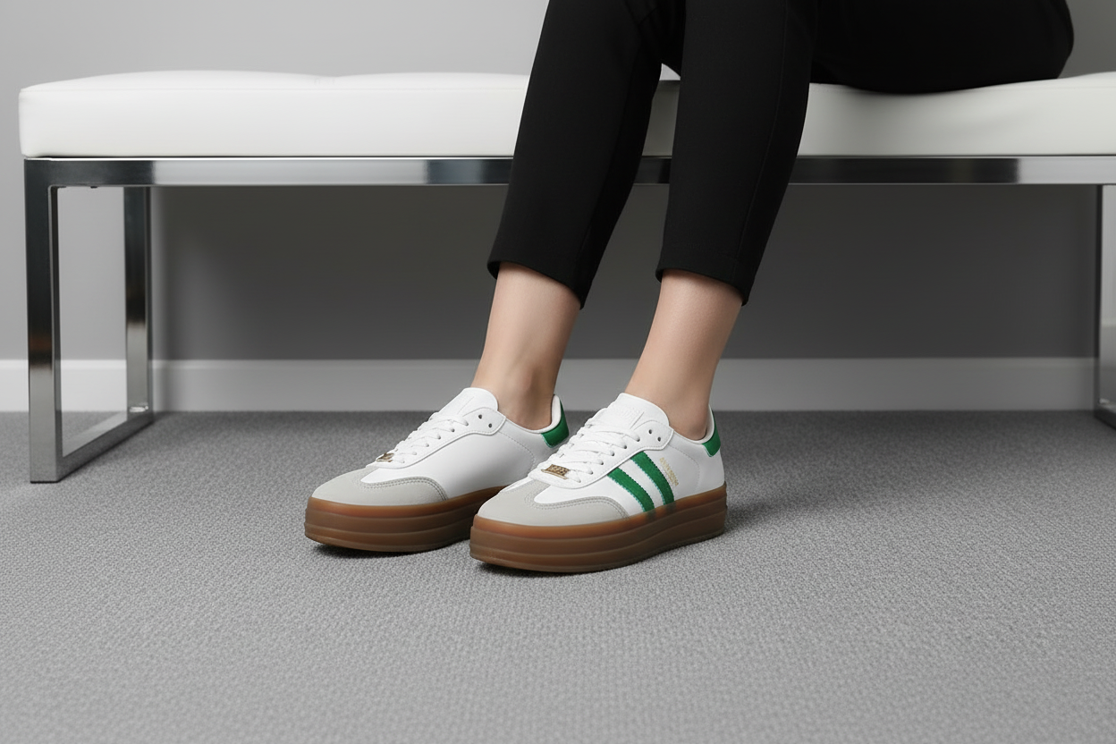 Tenis Plataforma Estilo Retro Deportivo 13367 Diseño Llamativo Y Versátil Para Combinar Con Todo