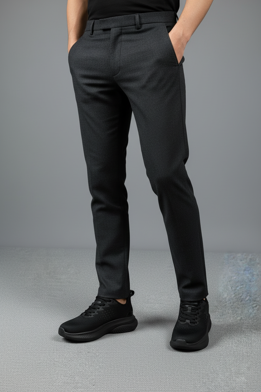 Tenis Negro Kelme Con Malla Textil Flexible Y Suela De Goma Expandida Para Uso Diario – 14240