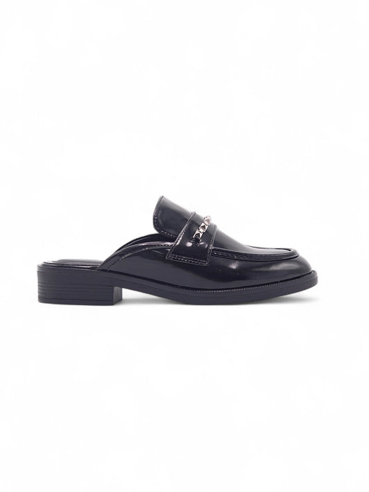 14074-Zuecos Tipo Mocasín para Mujer