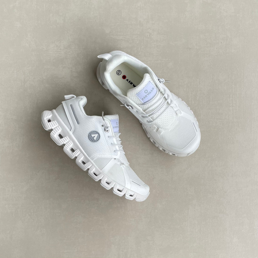 Tenis Deportivos Airflow Blanco 14288 Con Tejido Técnico Transpirable Y Amortiguación