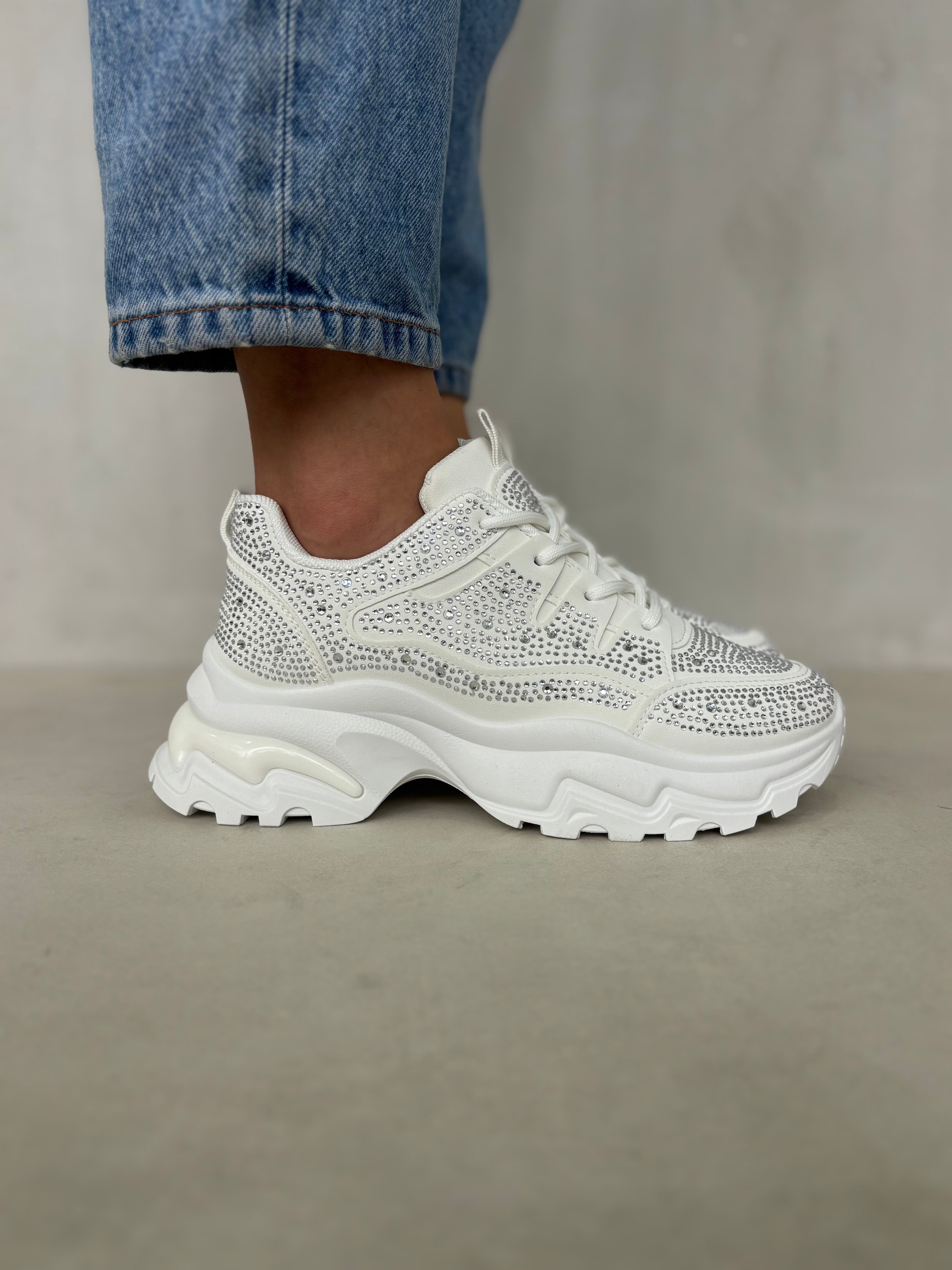 Zapatillas Brillo Chunky 14440 Con Plantilla Acolchonada Y Suela Reforzada Para Cada Paso