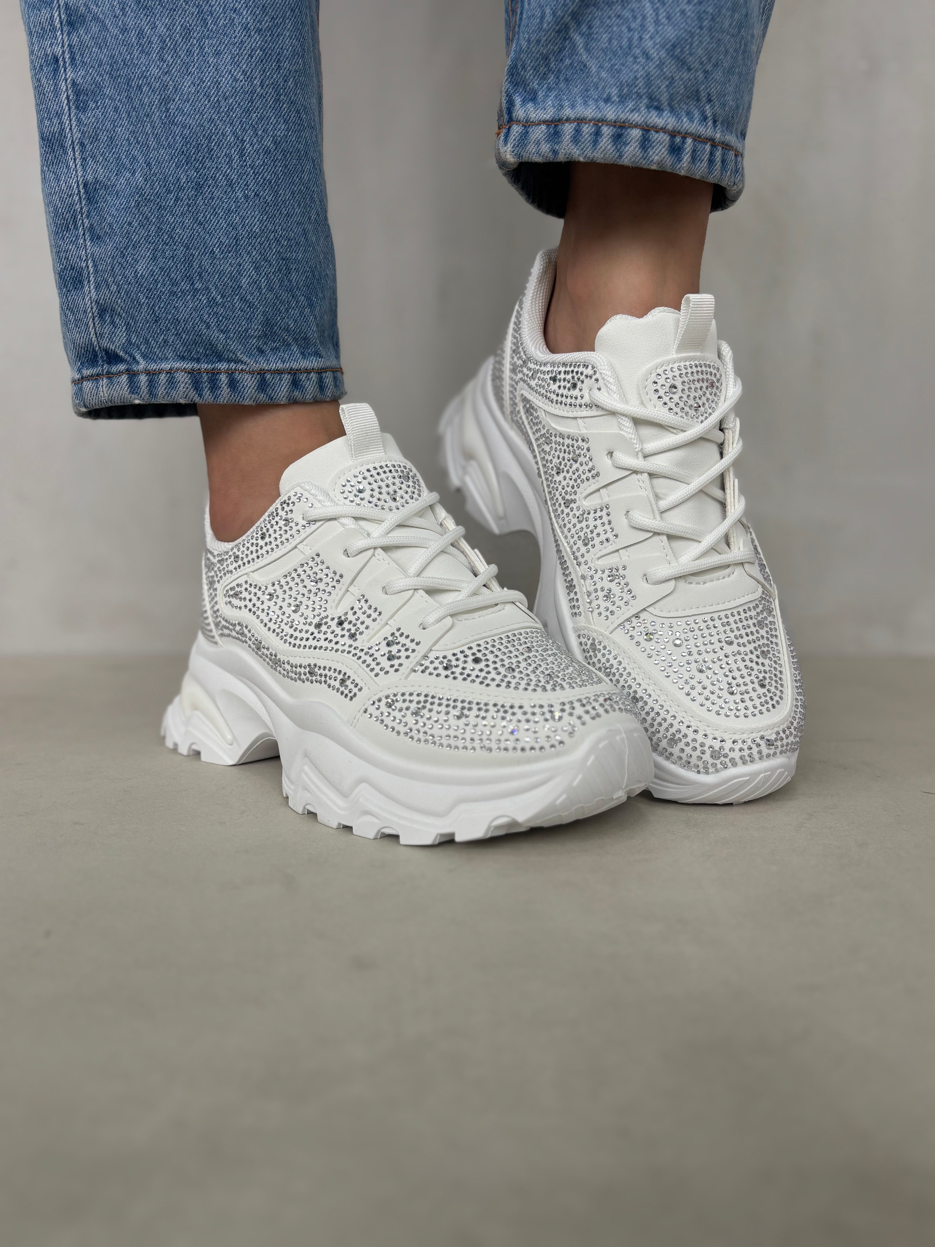 Zapatillas Brillo Chunky 14440 Con Plantilla Acolchonada Y Suela Reforzada Para Cada Paso